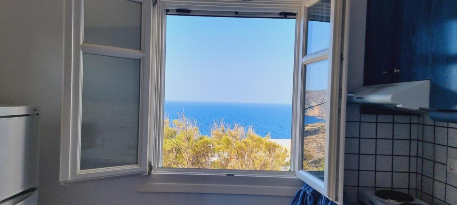 Syros Apartments Suites Chryssonisos Κίνι Εξωτερικό φωτογραφία